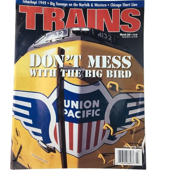 Trains Magazine Lot Of 5 Rail Travel and Industry Insights 2001 u - Picture 5 of 13